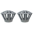 thumbnail image 1 of 2pcs Gutter Guard 75mm Round Gutter Downspout Guard Gutter Screen Strainer Gutter, 1 of 6