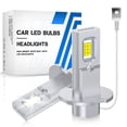 thumbnail image 1 of 2pcs H1 LED headlight Bulb Light Lamp 6000K Car Auto Head Lamp Kit, Plug and Play, Easy Installation, 1 of 7