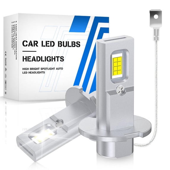 2pcs H1 LED headlight Bulb Light Lamp 6000K Car Auto Head Lamp Kit, Plug and Play, Easy Installation