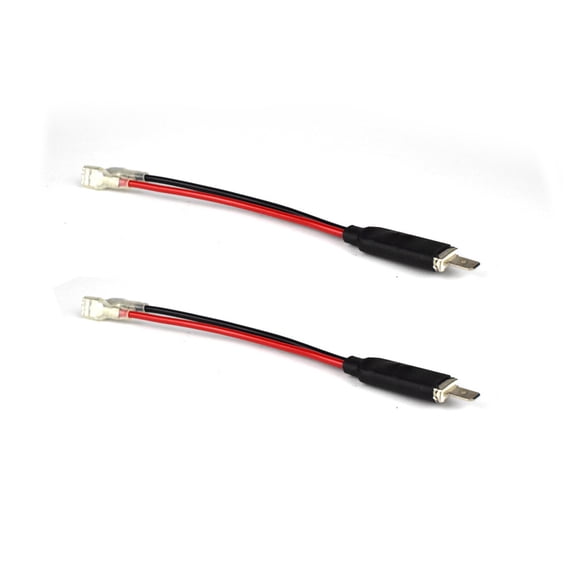 H1 LED Conversion Adapter Cable For Headlights With 12V 13cm Length Single Converter Wiring Connector Cable