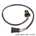 2pcs H11 9006 Headlight Fog Light Conversion Adapter Connector Cable Sockets