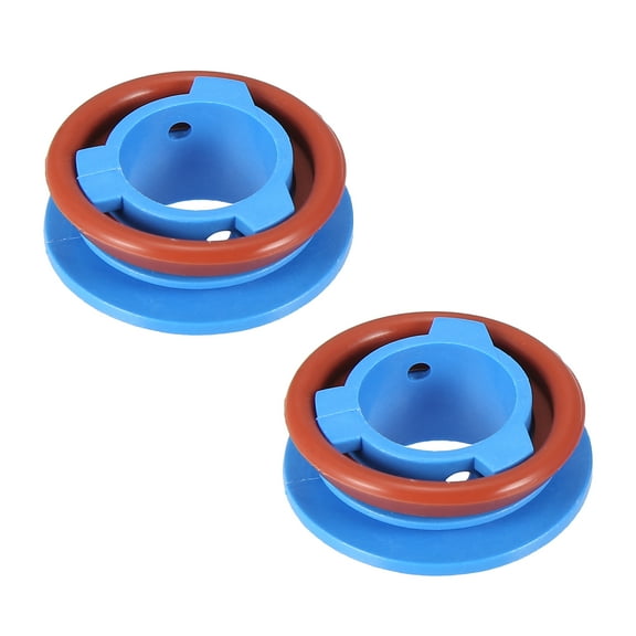 2pcs H11 LED Headlight Adapter Base Bulb Sockets Retainer Holder Universal for Car Auto Blue