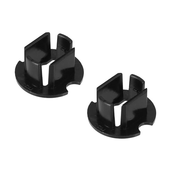 2pcs H3 LED Headlight Adapter Base Bulb Sockets Retainer Holder Universal for Car Auto Black