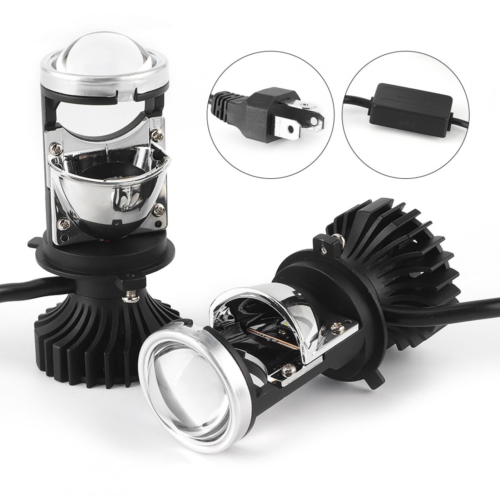 2pcs H4 LED Headlight Bulb 20000LM 90W IP65 High Low Beam Conversion ...