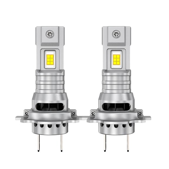 2pcs H7 LED Canbus No Error Headlight Bulbs with Fan CSP Chip High Power 120W 50000LM H7 LED Auto Headlight Head Lamp