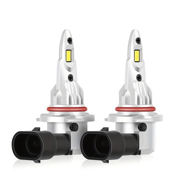 2pcs H7 LED Car Headlights - Super Bright 30, 000LM, 6000K White Light, Easy Install, Fits Most Vehicles