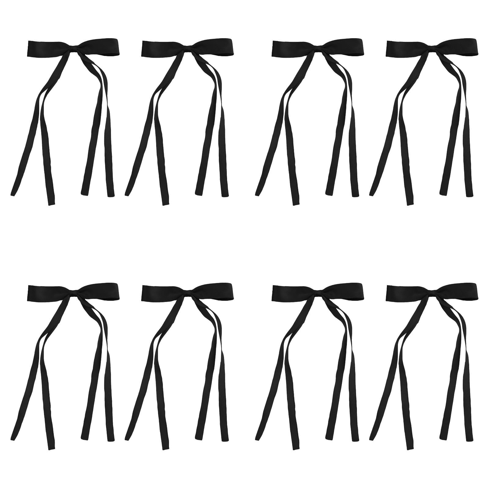 2pcs Hair Clips For Women Tassel Ribbon Bowknot Hair Clips With Long