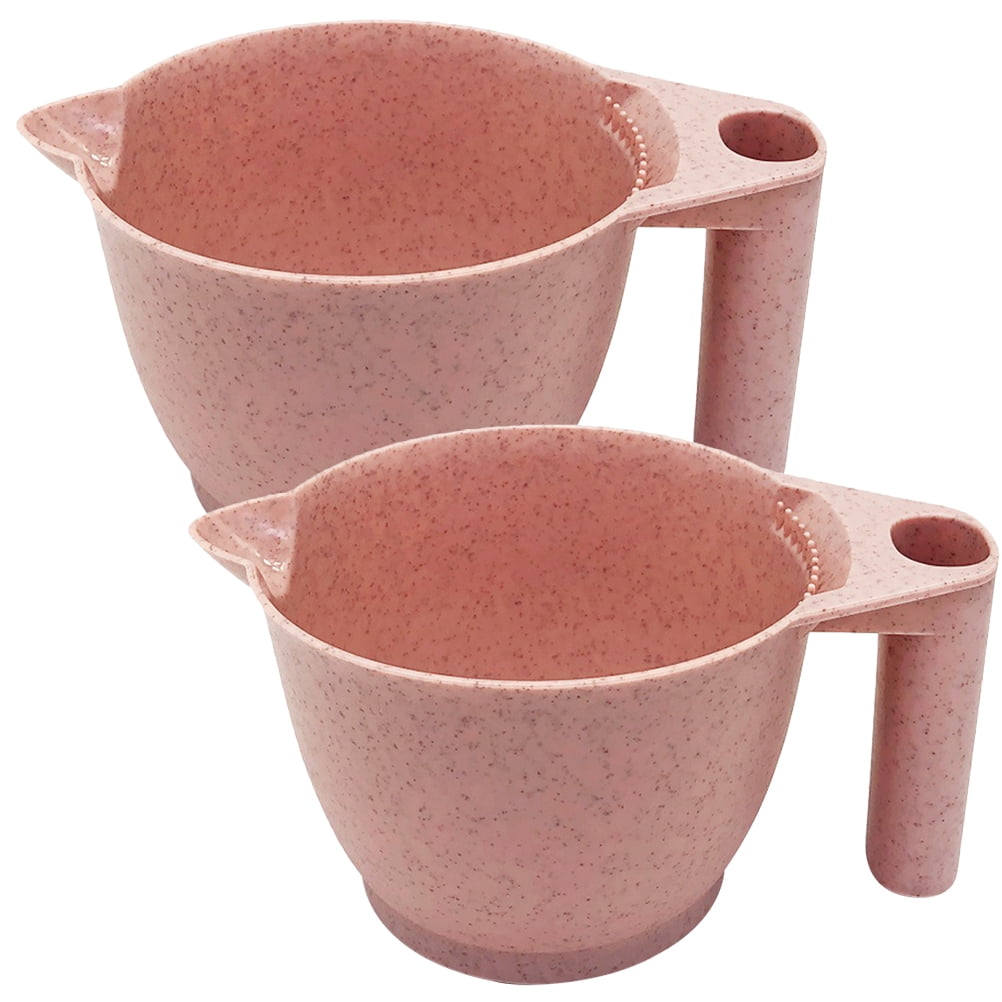 2pcs Hair Dye Mixing Bowl Portable Tint Bowl Color Mixing Bowls for