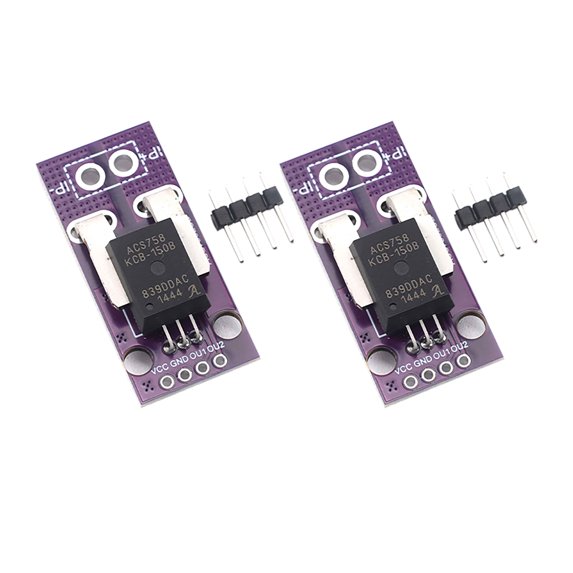 2pcs Hall Current Sensor Module Range Current Inspect With Over Current Protection-ACS758KCB 150A