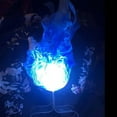 thumbnail image 1 of 2pcs Halloween Floating Fire Artificial FakeFire Floating Props No Flame Illuminated FloatingFireballs Halloween Party Cool Role Playing Decorations For Home/ Halloween floating fireball ice blue, 1 of 9