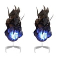 thumbnail image 1 of 2pcs Halloween Floating Fire, Creative Ghost Fire Lamp, Artificial Fake Fire Floating Props No Flame, Floating Fire for Halloween Home Party Decorations Cool Role Playing, 1 of 4