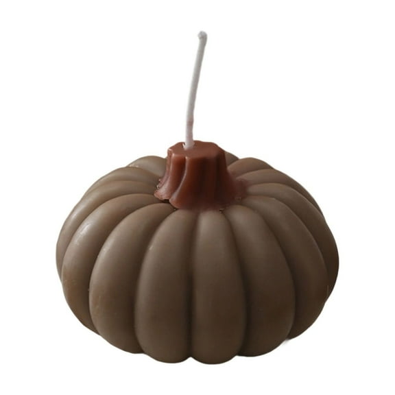 2pcs Halloween Pumpkin Candles, Halloween Pumpkin Spice Candle Decoration Indoor Outdoor,Soy Candle, Holiday Candle Gifts for Home Outside Yard Lawn Garden Party