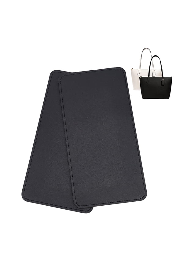 2pcs Handbag Base Shaper PU Leather Bag Bottom Shaper Pad 5.9x11.8" Rectangle Purse Bottom Shape for Backpack Tote Handbag Shoulder Crossbody Bag