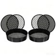 2pcs Handheld Plastic Sieve Set with Fine Mesh and Durable Frame for ...