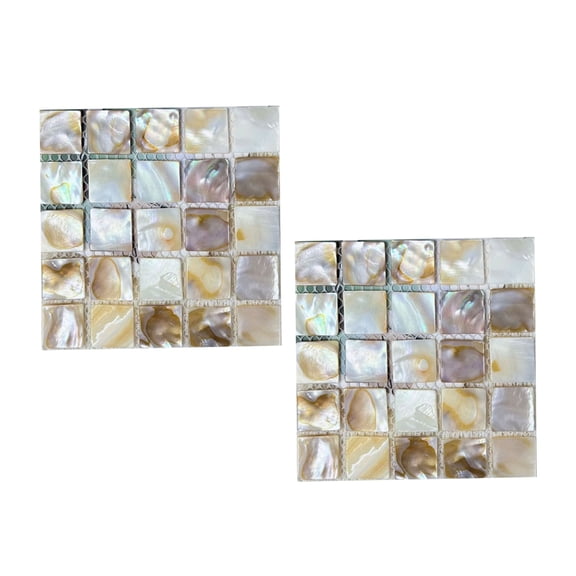 2pcs Handmade Drink Coasters Heat Resistant Cup Mats Dining Table Accessories