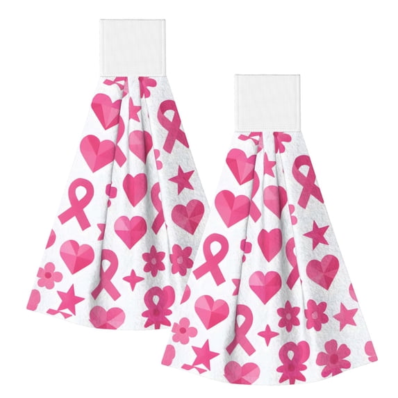 2pcs Hanging Coral Velvet Hand Towel Is Light Breathable And Absorptive ...