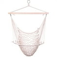 thumbnail image 1 of 2pcs Hanging Rope Chair,Beige, 1 of 9