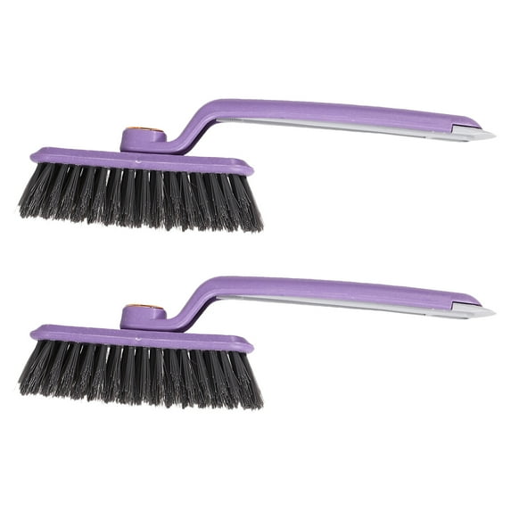 2pcs Hard Bristle Crevice Gap Cleaner 360 Degree No Dead Corners Cleaning Brush