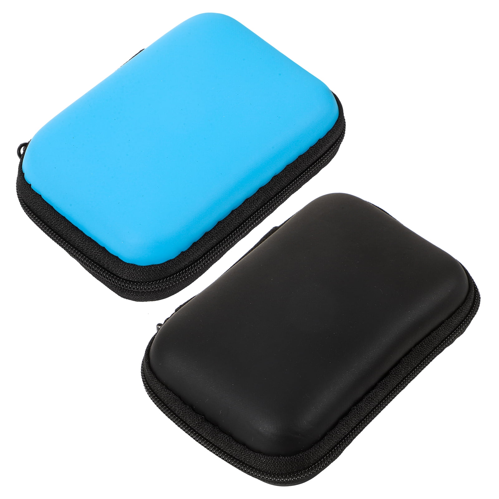 2pcs Hard Drive Case Portable Hard Disk Protection Storage Box Computer