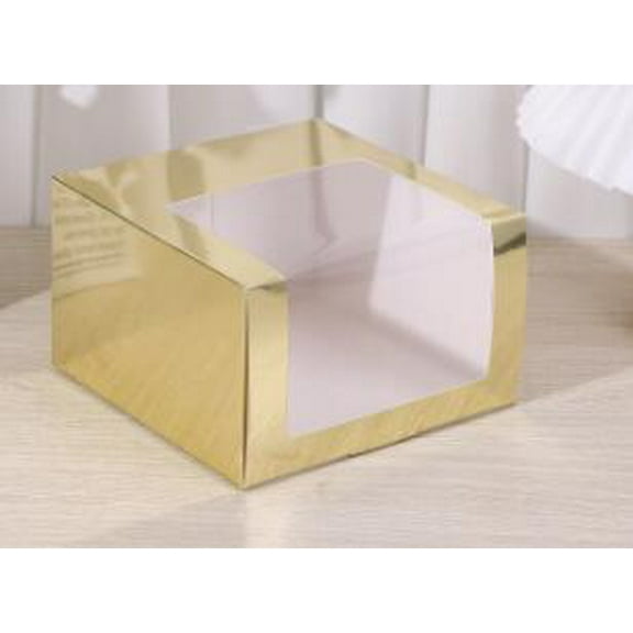 WEAVILUX 2Pcs Hat Display Box with Window Lightweight Paper for Baseball Caps