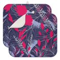 thumbnail image 1 of 2pcs Hawaiian Floral Absorbent Kitchen Mat 3-Layer Thick Drying Pad for Dishes Countertop Protection Heat Resistant, 1 of 5
