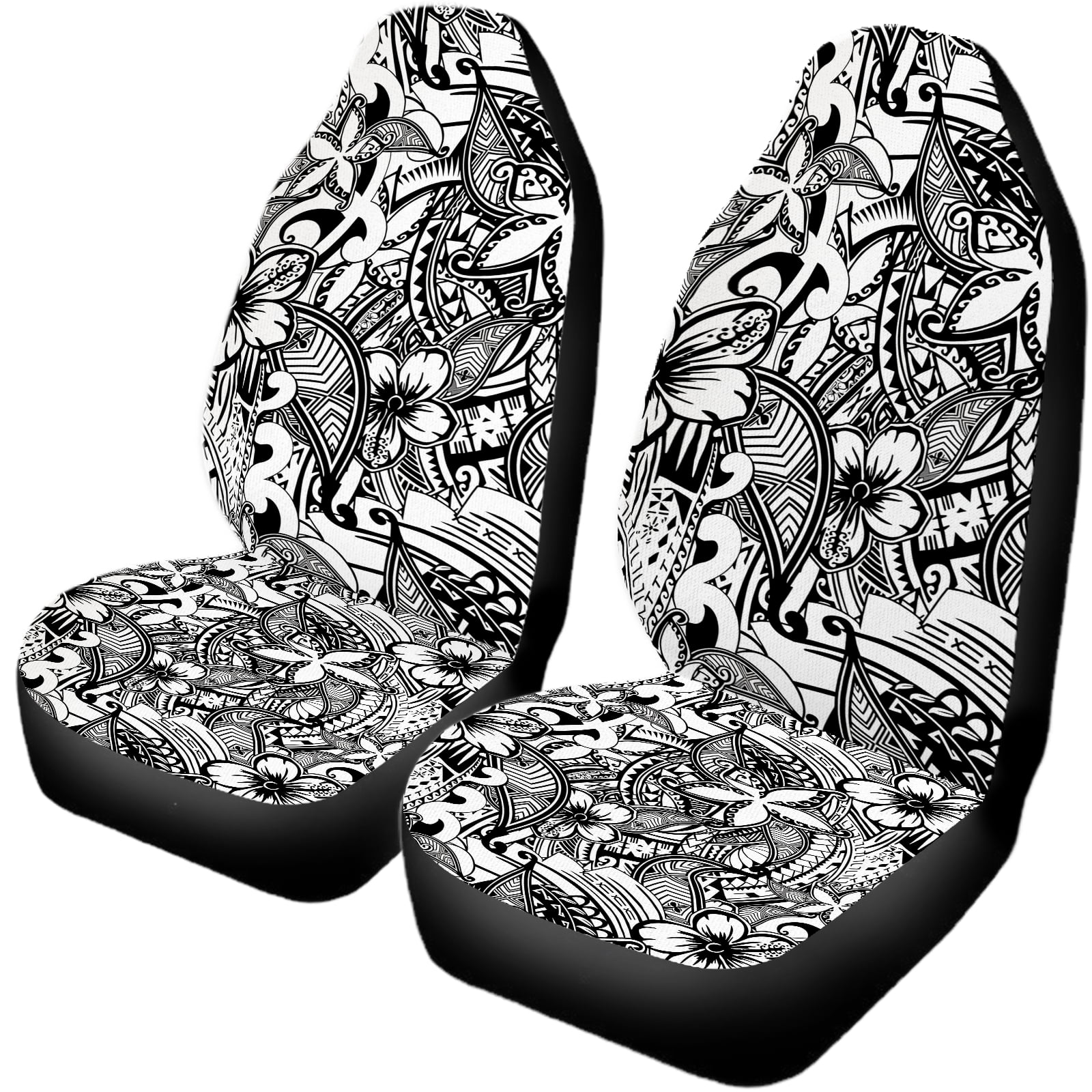 Green Palm Tree Hawaiin Print Pet Car Seat Cover main image 1