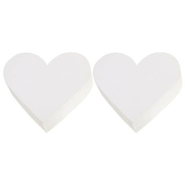 2pcs Heart Foam Cake for Wedding Display - 15cm