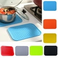 thumbnail image 1 of 2pcs Heat Resistant Mats for Countertop, Nonskid Heat Resistant Desk Saver Pad, Multipurpose Mat, Placemat for Air Fryer, Coffee Maker, Stand Mixer, Oven, 1 of 6