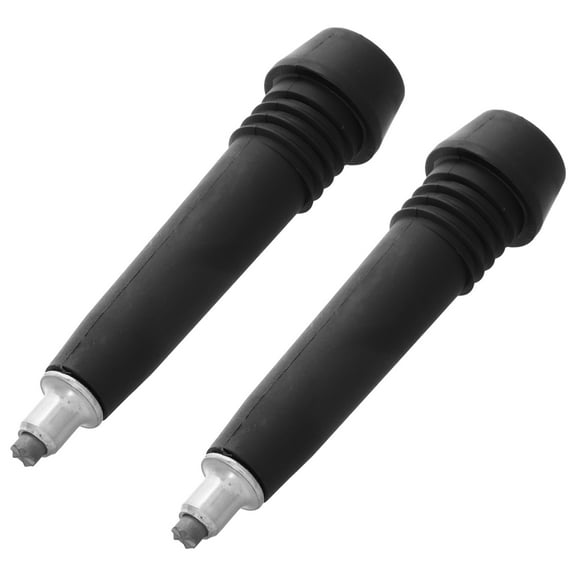 2pcs Heavy Duty Crutch Tips Walking Stick Accessories Walking Stick Tips Hiking Pole Tips Replacement Stick Tips Walking Stick Ferrules Hiking Walking Stick Tips