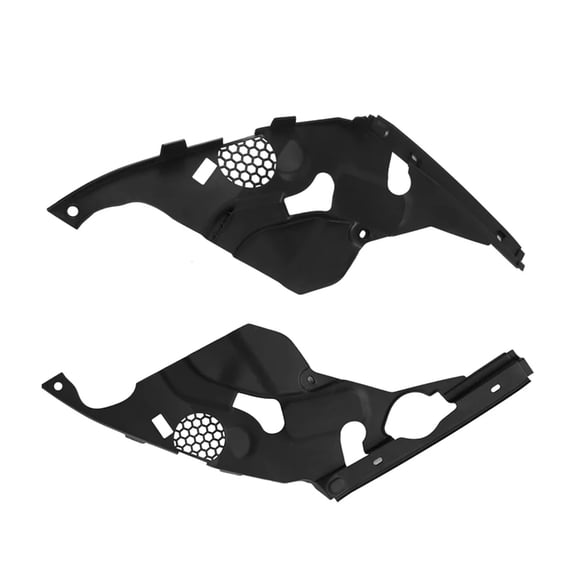 2x Weatherproof Plastic Headlight Cover For G28 330i M340i Sedan Engine Bay Protection Accessory 51767499927 51767499928