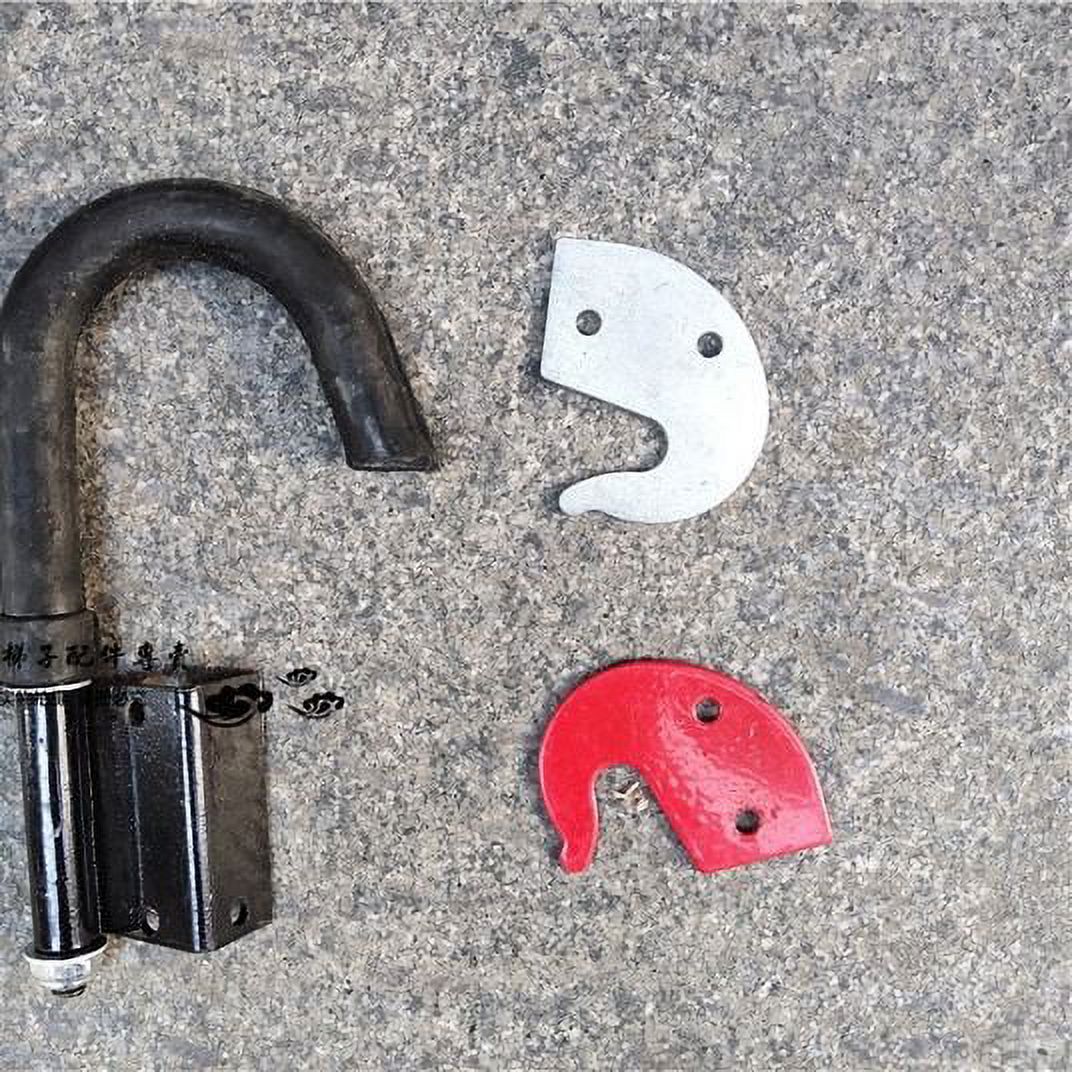 2pcs Heavy Duty Ladder Roof Hook Step Ladder Hook Roof Hooks Telescopic