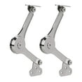 2pcs Heavy Duty Lid Support Hinges Soft Close Folding Lid Stay Hinge