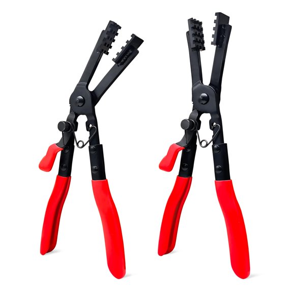 2pcs Heavy-Duty Multi-Angle Hose Clamp Plier Set