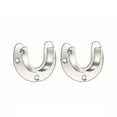 thumbnail image 1 of 2pcs Heavy Duty Rod Holders Curtain Rod Holder set for Closet & Wardrobe Use, 1 of 13