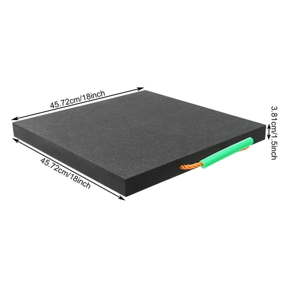 2pcs Heavy Duty Stabilizing Blocks Medium Size Support Pads Square Support Pad