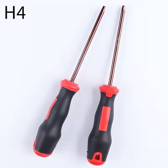 2pcs Hexagon Screwdriver Set - H1.5 to H6, Durable S2 Alloy Steel for Furniture Assembly and DIY Projects