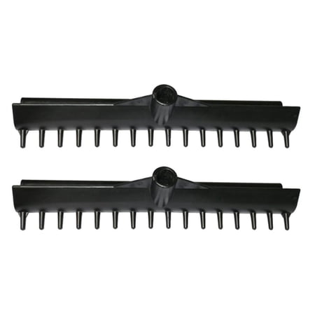 2pcs High Strength Rakes Golf Bunker Sand Pitch Organizing Preparing Leaves Collecting 37.5x7.5CM
