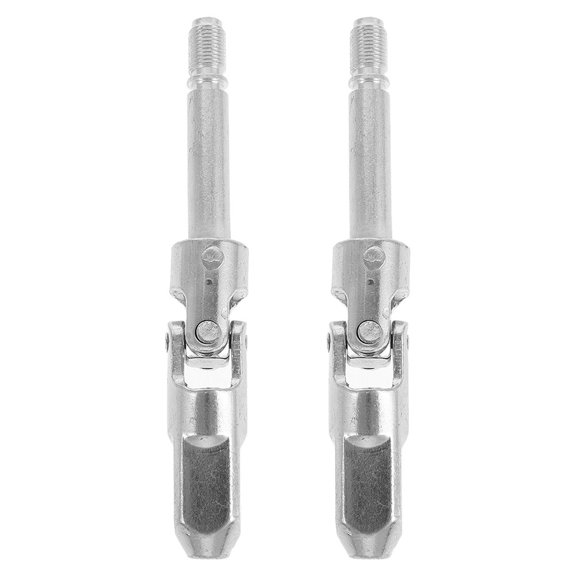 FONDOTIN 2-Pack Steel Trailer Jack Horizontal Universal Joint with Oil Leak Prevention Replacement Parts