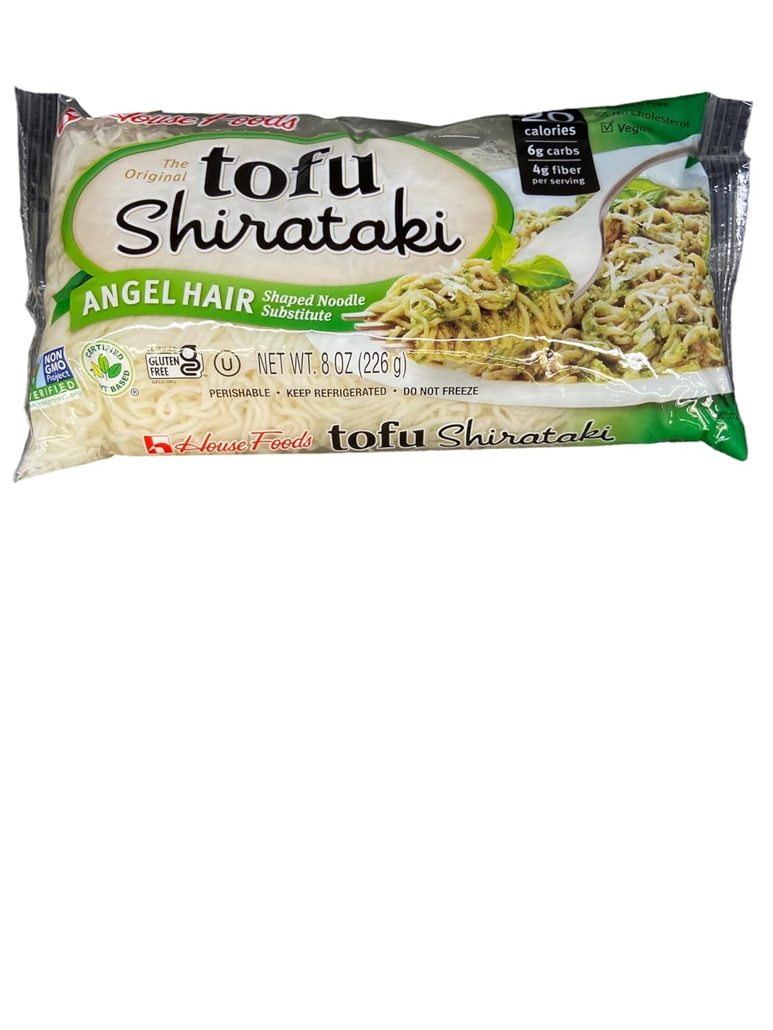2pcs House Tofu Shirataki Angel Hair. Low Calorie. Gluten Free. Vegan