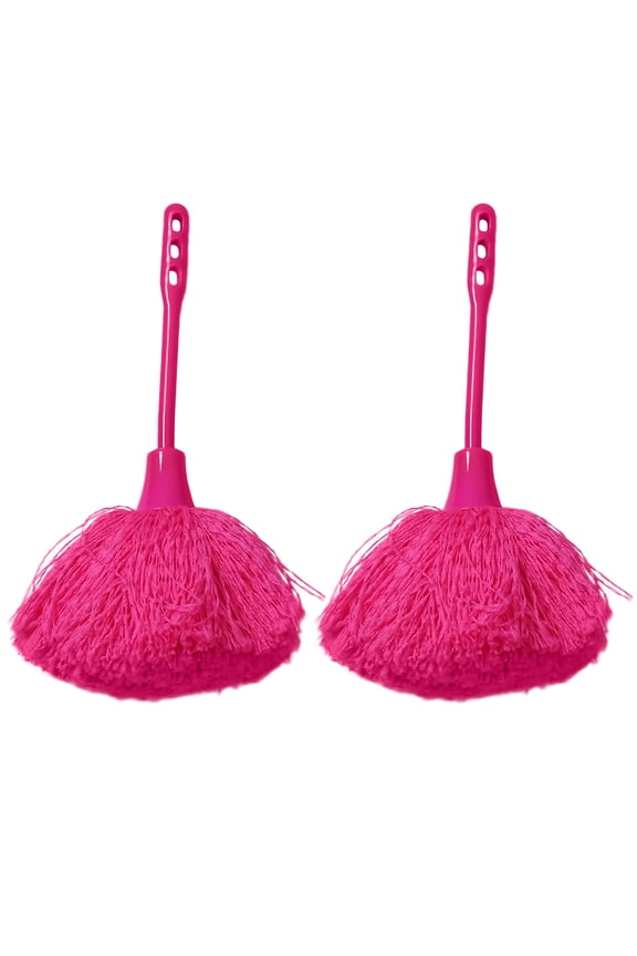 2pcs Household Duster with Handle Handheld Duster Reusable Cleaning Tools