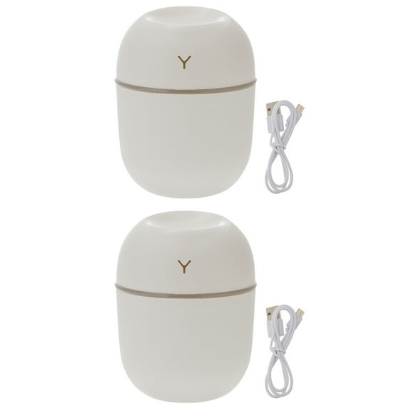 2pcs Household Mini Humidifier Mist Humidifier Portable Air Humidifier USB Humidifier