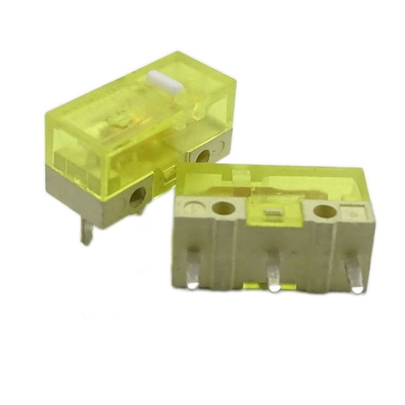 2pcs Huano Switches 120Millions Clicks Game Switches 3Pins for Computer Button