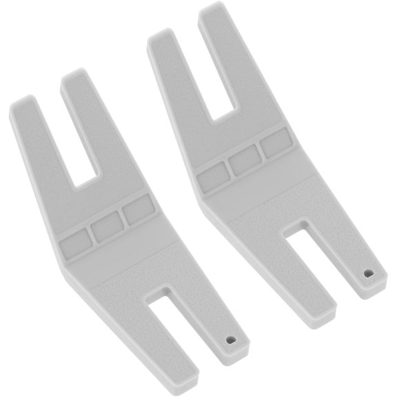 2pcs Hump Jumper Sewing Tools Denim Sewing Foot Tool for Sewing Button Clearance Plate, Sewing Tools and Gadgets, Plastic Hemmer Foot for Chunky Denim and Hemlines, Essential Sewing Accessories