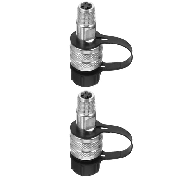 WRITWAA High Pressure Hose Coupler for Pipe Fittings, 2 Pieces Multi-Use Connector Set
