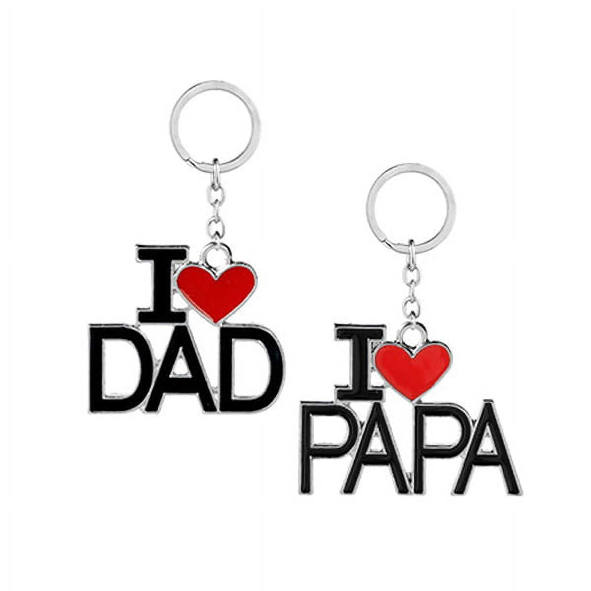 I love dad keychain hot sale
