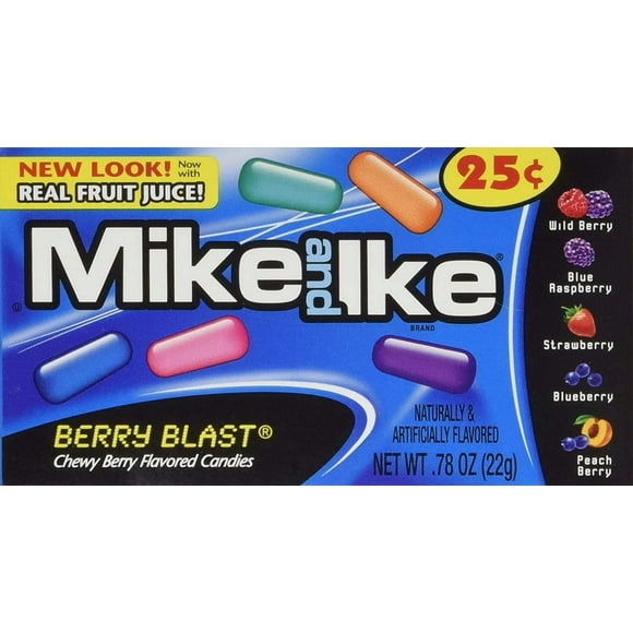 2pcs Ike Berry Blast (1 Box of 24 - .78oz Individual Packs)