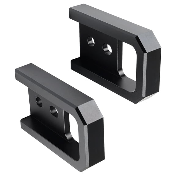 2pcs Industrial Strength Towing Hooks For 2024-2026 Rustproof Coated Steel Secure Connection Quick Install