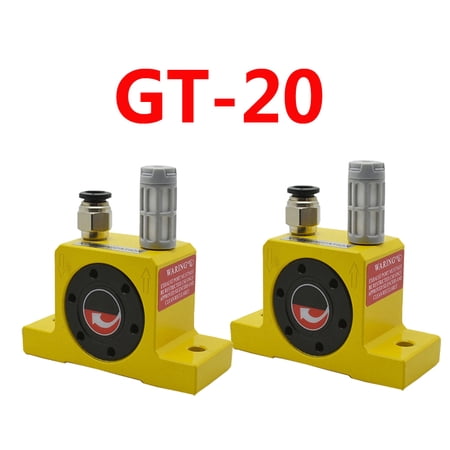 (2pcs)Industrial type Pneumatic compressed air power turbine wheel type vibrator GT-20