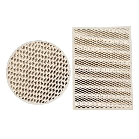 2pcs Insulating Firebrick Refractory Brick Thermal Welding Brick Jewelry Making Tool