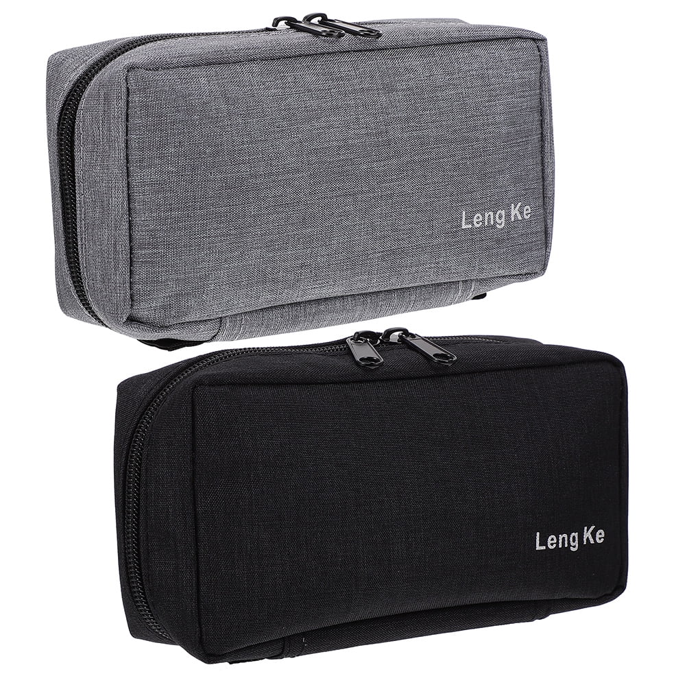 2pcs Insulin Cooler Travel Case Insulated Diabetic Bag Diabetic Supplies Bag